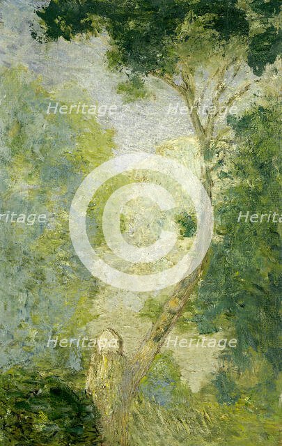 (Landscape), after 1900. Creator: Julian Alden Weir.