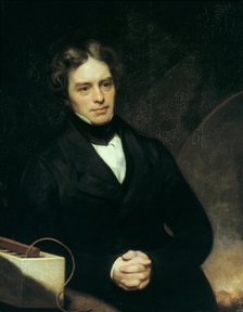Michael Faraday, English chemist and physicist, 1842. Artist: Thomas Phillips