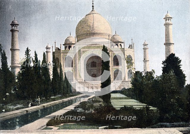 Taj Mahal, Agra, Uttar Pradesh, India, c1890. Artist: Unknown