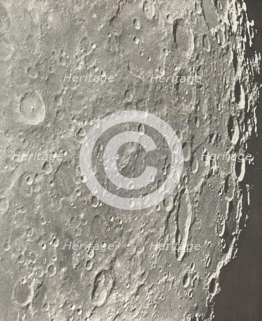 Photographie Lunaire Blancanus - Tycho - Schiller, 1899. Creators: Maurice Loewy, Pierre Henri Puiseux.