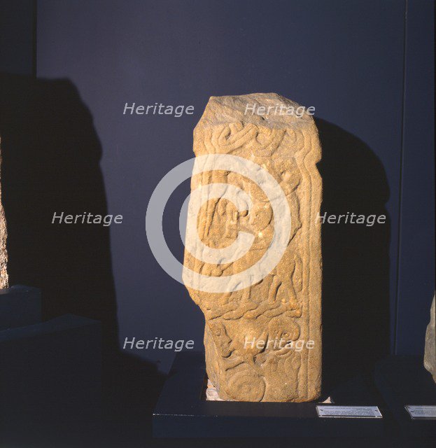 Viking Cross-Shaft Fragment from Sockburn, County Durham, 10th century. Artist: Unknown.
