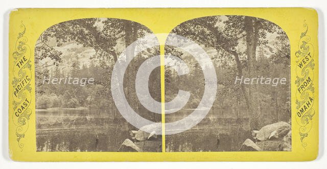 Mirror Lake A, late 19th century.  Creator: Andrew Joseph Russell.