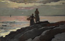 Saco Bay, 1896. Creator: Winslow Homer.