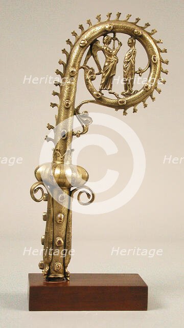 Crozier Head, French, early 20th century (original dated 13th century). Creator: Unknown.