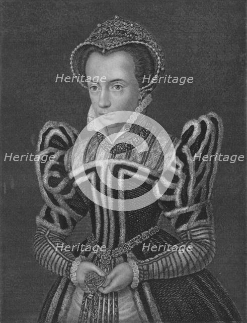 'Queen Mary', c1540, (early-mid 19th century).  Creator: Henry Thomas Ryall.