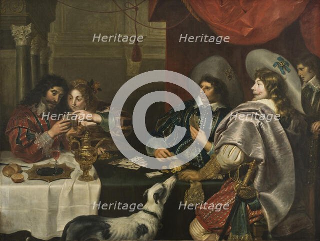 The Card Game. Creator: Cornelis de Vos.