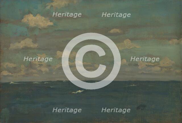 Violet and Silver - The Deep Sea, 1893. Creator: James Abbott McNeill Whistler.