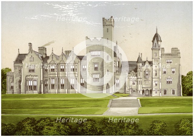 Rossmore Park, County Monaghan, Ireland, home of Lord Rossmore, c1880. Artist: Unknown