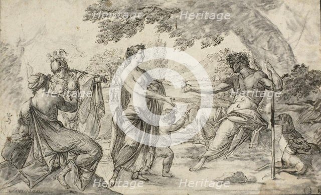 Judgement of Paris, n.d. Creator: Francesco Trevisani.