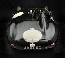 Jaguar D type 1956. Artist: Simon Clay.