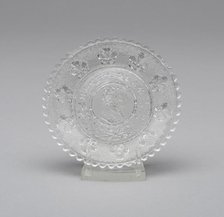 Cup plate, c. 1835. Creator: Unknown.