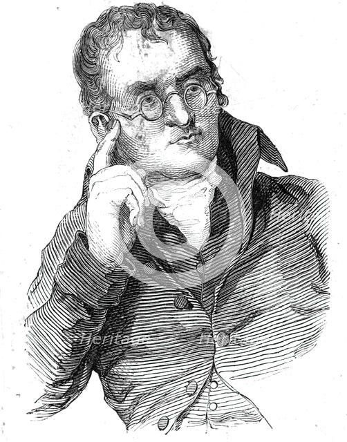 The late Dr. Dalton, 1844. Creator: Unknown.