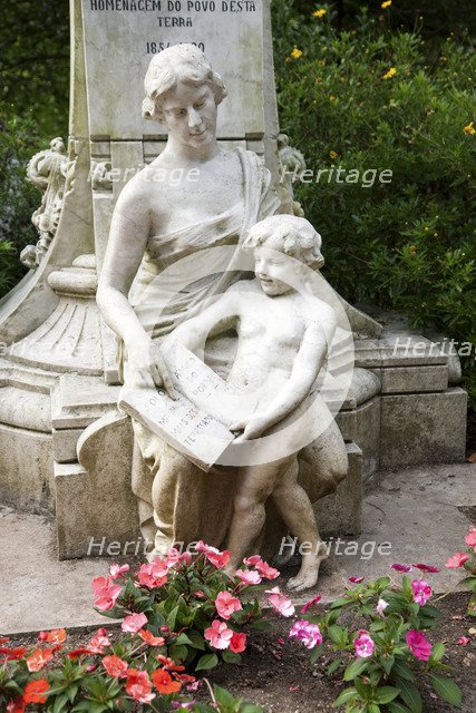 A monument to Doctor Gregorio Rafael da Silva d'Almeida, Sintra, Portugal, 2009. Artist: Samuel Magal