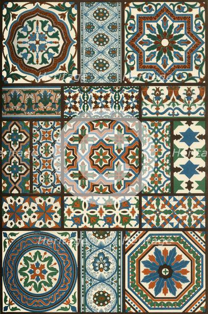 Italian Renaissance polychrome ceramics, (1898). Creator: Unknown.