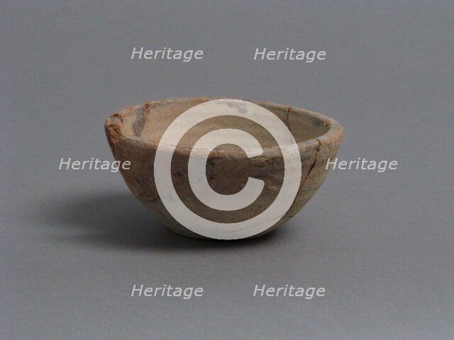 Bowl, Coptic, 4th-7th century. Creator: Unknown.