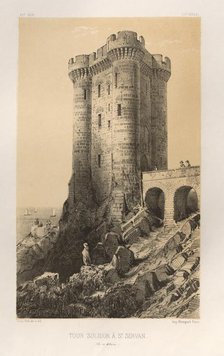 ...Pl.13, Tour Solidor a St. Servan (Ille-et-Vilaine), 1860. Creator: Victor Petit (French, 1817-1874).