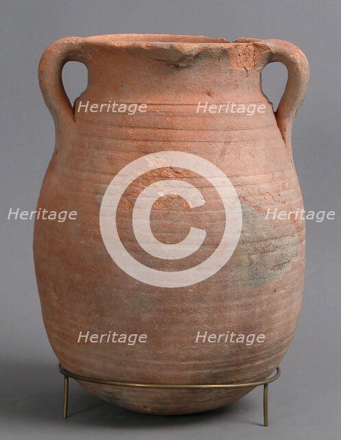 Amphora, Coptic, 4th-7th century. Creator: Unknown.
