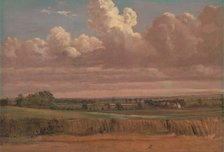 Landscape with Wheatfield, ca. 1850s. Creator: Lionel Constable.
