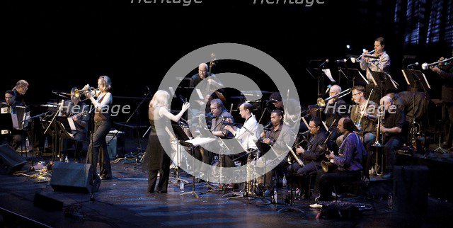 Maria Schneider, 2008. Artist: Alan John Ainsworth.