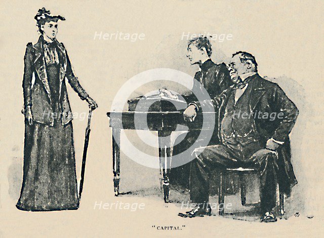 'Capital', 1892. Artist: Sidney E Paget.