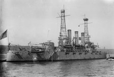 USS Rhode Island, between c1910 and c1915. Creator: Bain News Service.