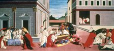Three Miracles of St Zenobius', 1500-1505. Artist: Sandro Botticelli