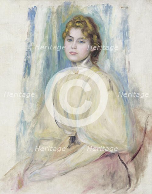Portrait de Mademoiselle Yvonne Lerolle, c1894. Creator: Renoir, Pierre Auguste (1841-1919).