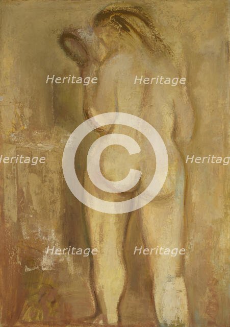 Large Blonde Nude, c1920-1950s. Creator: Constant Permeke.