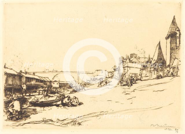 Angers - The House of the King of Poland (Angers - La maison du roi de Pologne), 1912. Creator: Auguste Lepere.