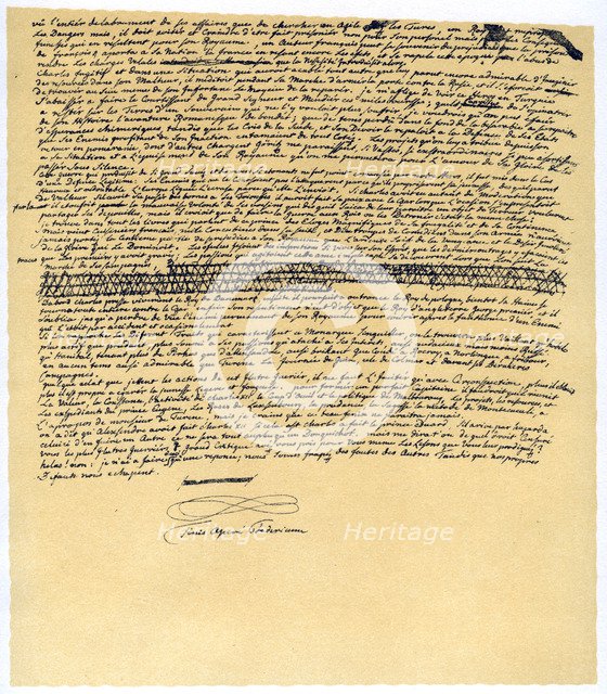 Reflections by Frederick II of Prussia, July, 1757. Artist: King Frederick II