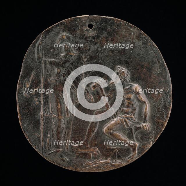 Minerva and Vulcan, late 16th century. Creator: Unknown.