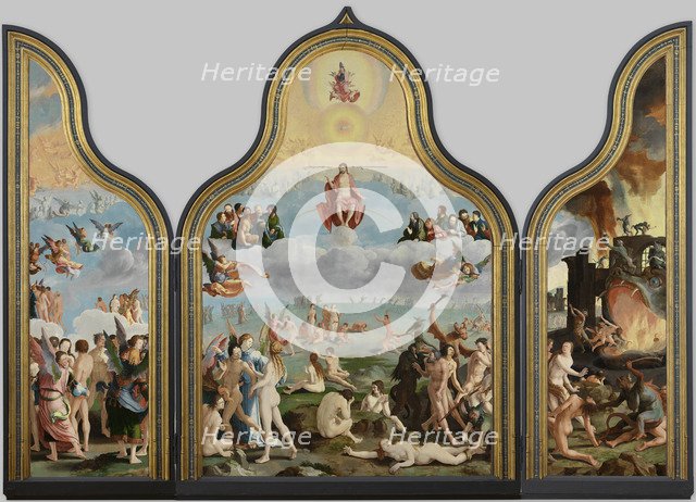The Last Judgment. Artist: Leyden, Lucas, van (1489/94-1533)