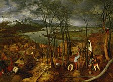 The Gloomy Day (Early Spring), 1565. Artist: Bruegel (Brueghel), Pieter, the Elder (ca 1525-1569)