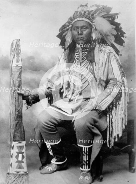 Long Time Sleep - Indian, between c1910 and 1913. Creators: Bain News Service, George Graham Bain.