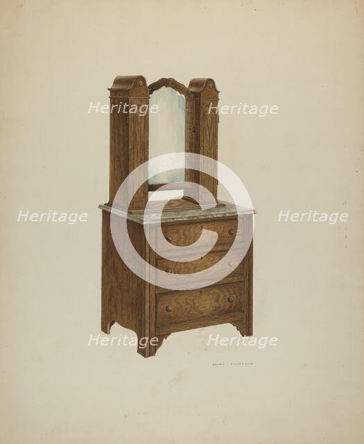 Bride's Bureau, c. 1941. Creator: Archie Thompson.