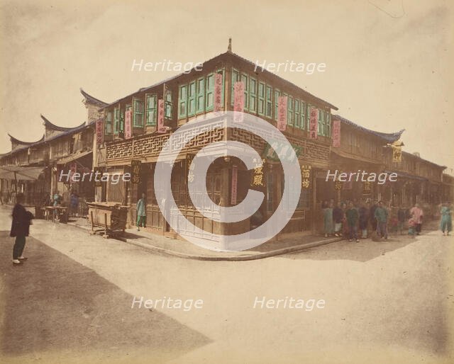 Maison de thé, 1870s. Creator: Unknown.