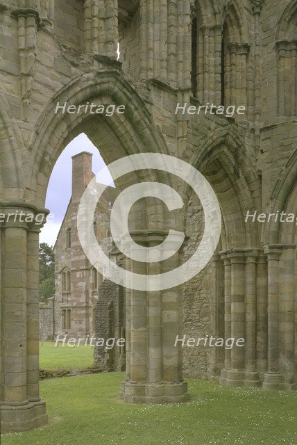 Wenlock Priory, Much Wenlock, Shropshire, 1998. Artist: J Bailey