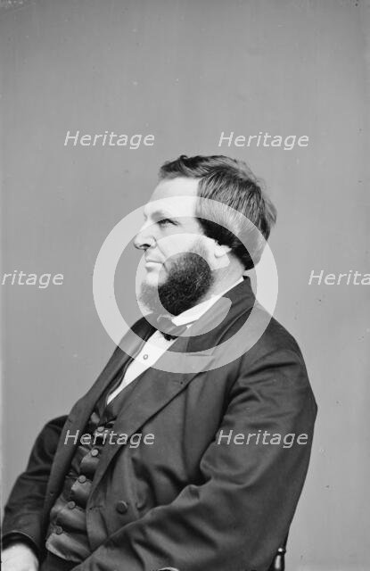 Judge S.F. Miller, between 1855 and 1865. Creator: Unknown.