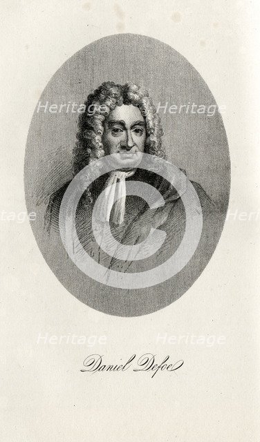 Daniel Defoe (1660-1731), 18th century. Artist: Anonymous  