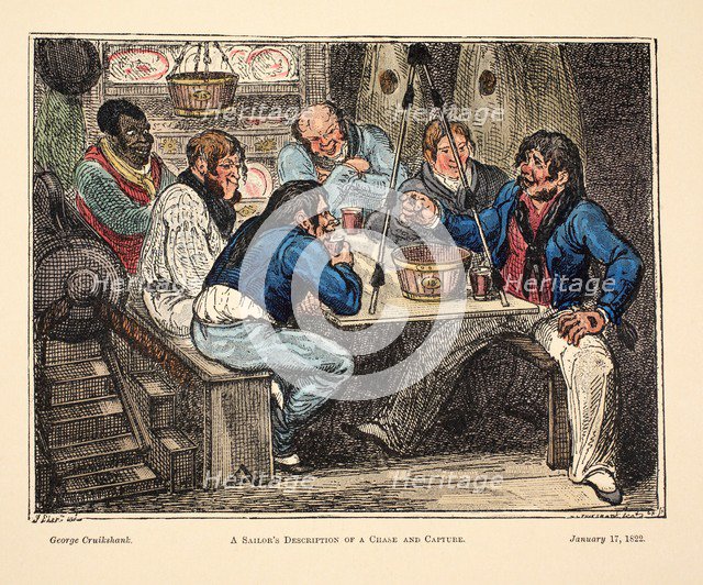 A Sailor's Description of a Chase and Capture, 1822. 