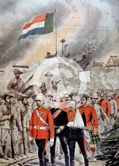 Fall Of The British Garrison At Jamestown South Africa Boer War