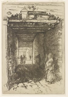 The Beggars, 1879-1880. Creator: James Abbott McNeill Whistler.