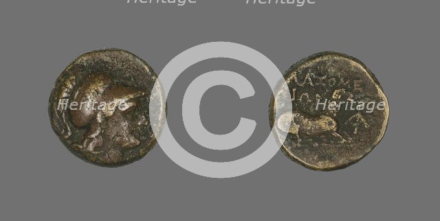 Coin Depicting the Goddess Athena, 387-301 BCE. Creator: Unknown.