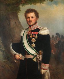 Portrait of Emil, Prince of Hesse and of the Rhine (1790-1858) , c. 1850. Creator: Winterhalter, Franz Xaver, School of  .
