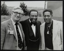 Dennis Matthews, Lionel Hampton and Dizzy Gillespie, Capital Radio Jazz Festival, London, 1979. Artist: Denis Williams