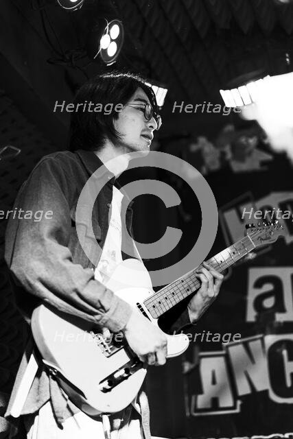 Maya Akechi and Alborg live at Hope & Anchor, Islington, London, May 2025. Creator: Annapaola Marchesani.