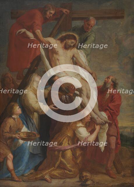 The Descent from the Cross, c.1640-c.1650. Creator: Gaspar de Crayer.