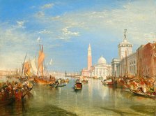 Venice: The Dogana and San Giorgio Maggiore, 1834. Creator: JMW Turner.
