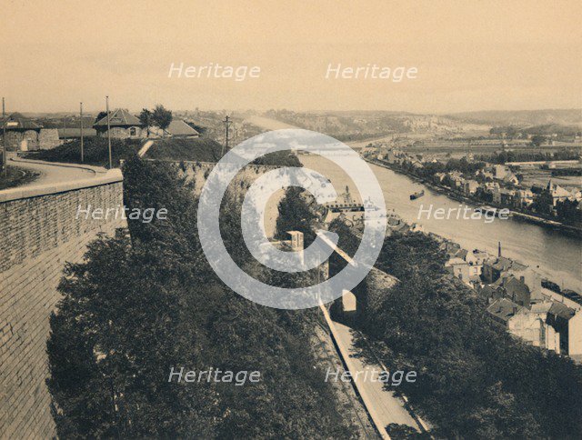 'Panorama de la Meuse vu de la route Merveilleuse', c1900. Artist: Unknown.