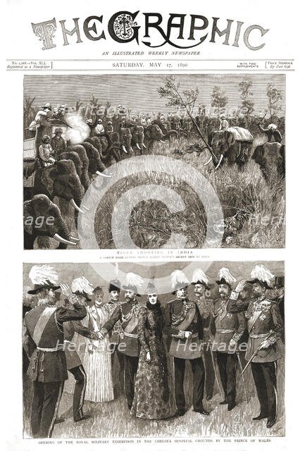 ''The Graphic, Front Cover Saturday May 17, 1890', 1890. Creator: Unknown.